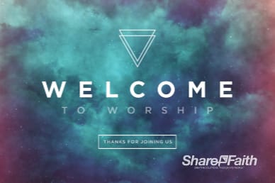 Good Friday Service Welcome Motion Loop