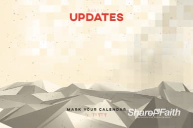 God Is Our Refuge And Strength Announcements Motion Graphic