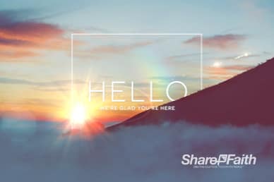 No Other Name Welcome Motion Graphic