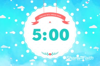 Happy Mother's Day Spring Countdown Video