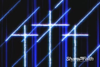 Lightning Easter Worship Background Loop