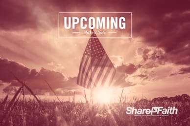 Memorial Day Weekend Announcements Motion Graphic