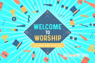 Happy Father's Day Welcome Motion Graphic