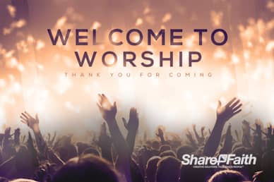 National Day of Prayer Welcome Motion Graphic
