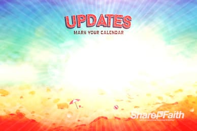 Summer Events Announcements Motion Graphic