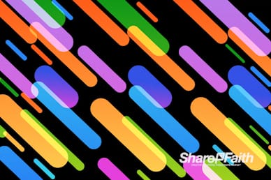 Sunday School Jelly Bean Children's Church Motion Background