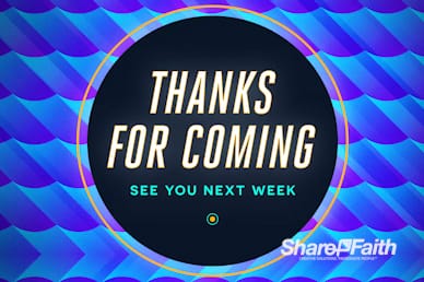 Father's Day Church Goodbye Motion Graphic