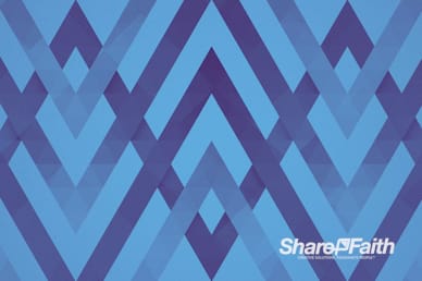 Blue Chevron Worship Motion Background
