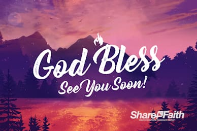 Church Summer Camp Goodbye Motion Graphic