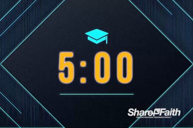 Graduation Sunday Church Countdown Video