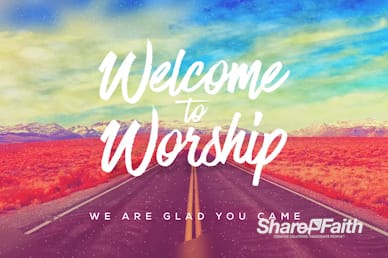 Returning To God Welcome Motion Graphic
