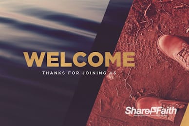 Hands And Feet Welcome Motion Graphic