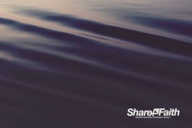 Rippling Waves Church Motion Background
