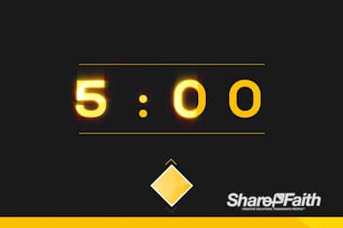 Pastor Appreciation Church Countdown Timer