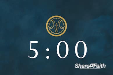 Reformation Sunday Church Countdown Timer