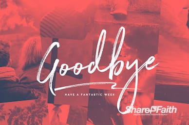 Balance In Life Goodbye Motion Graphic