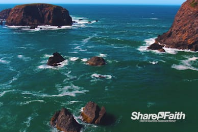 Ocean Tide Nature Background Video