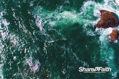 Ocean Waters Nature Background Video