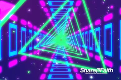 Neon Glow Motion Background