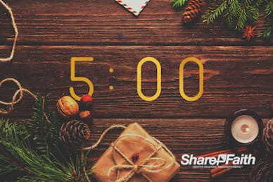 Church Christmas Party Countdown Video