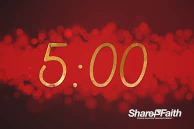 Christmas Church Services Countdown Video