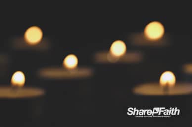 Christmas Candlelight Service Motion Background