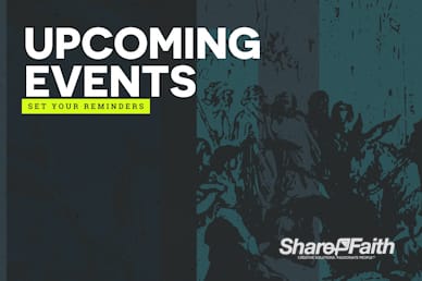 Palm Sunday Triumphal Entry Announcements Video Loop