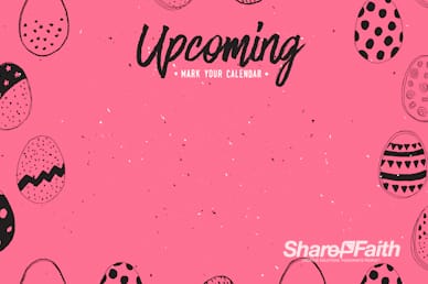 Church Easter Egg Hunt Announcements Video