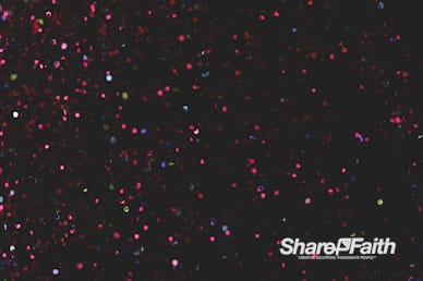 Cascading Glitter Worship Video Background
