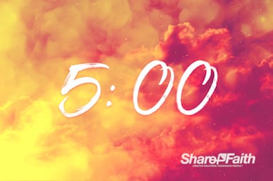 Easter Sunday He Has Risen Church Countdown Video