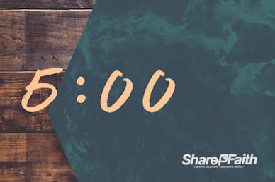 Father's Day Father & Son Church Countdown Timer