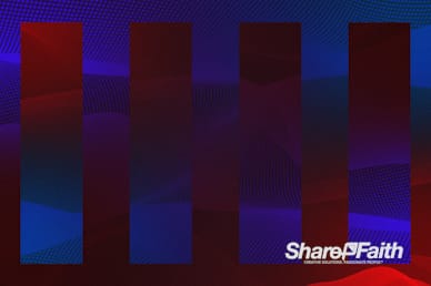 Reflecting Particle Wave Worship Video Background