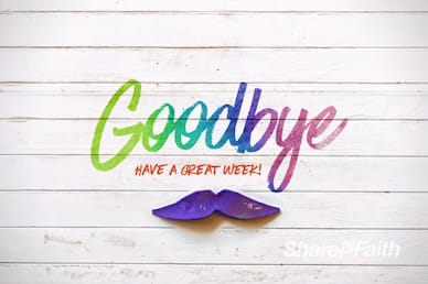 Father's Day We Love You Dad Church Goodbye Video