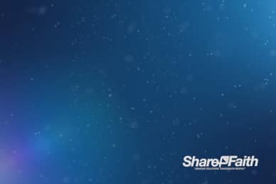 Lens Flare Particle Worship Video