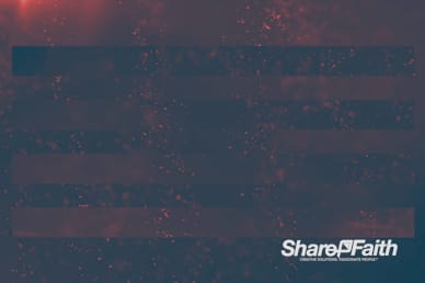 Floating Red Particles Worship Motion Background