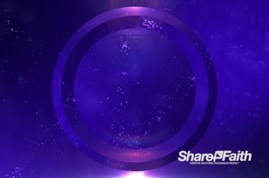 Floating Particle Orb Worship Video