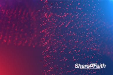 Floating Particle Stream Worship Video
