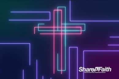 Laser Beam Cross Motion Background