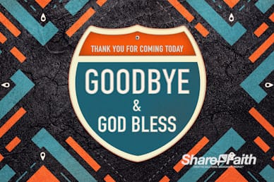 Road Trip Church Goodbye Motion Graphic