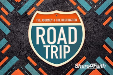 Road Trip Church Service Motion Graphic