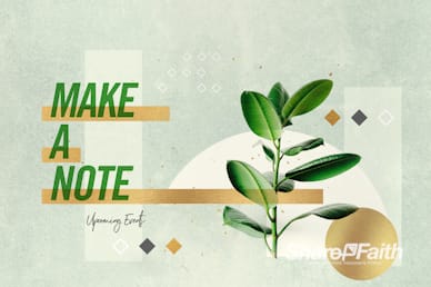 Let's Grow Together Announcements Bumper Video