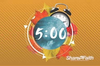 Fall Back Service Countdown Video