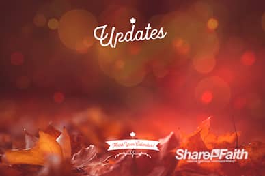 Give Thanks In All Circumstances Announcements Bumper Video