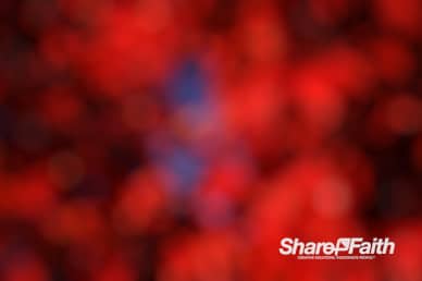 Red Bokeh Motion Background