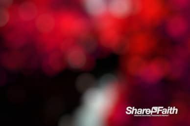 Dark Red Bokeh Motion Background