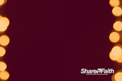 Christmas Candle Light Edge Worship Video