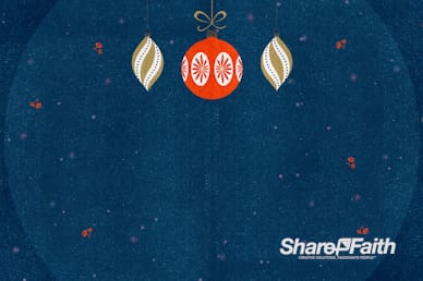 Christmas Party Motion Background