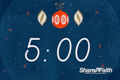 Christmas Party Countdown Video