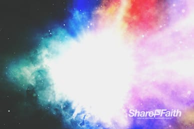 Advent Christmas Church Motion Background Video
