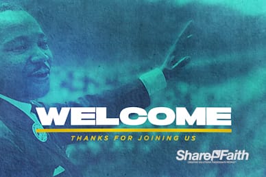 Martin Luther King Jr Day Welcome Bumper Video